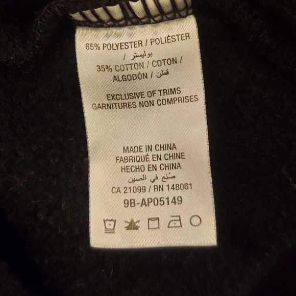 💥3/$25💥 Aspen Colorado Hoodie Sweatshirt Sweater black size M - Picture 4 of 5